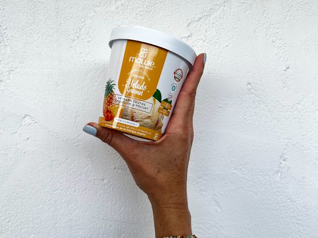 HELADO GOURMET VETEADO FRUTOS AMARILLOS